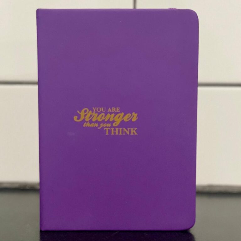 Stronger Than You Think Notebooks - Purple